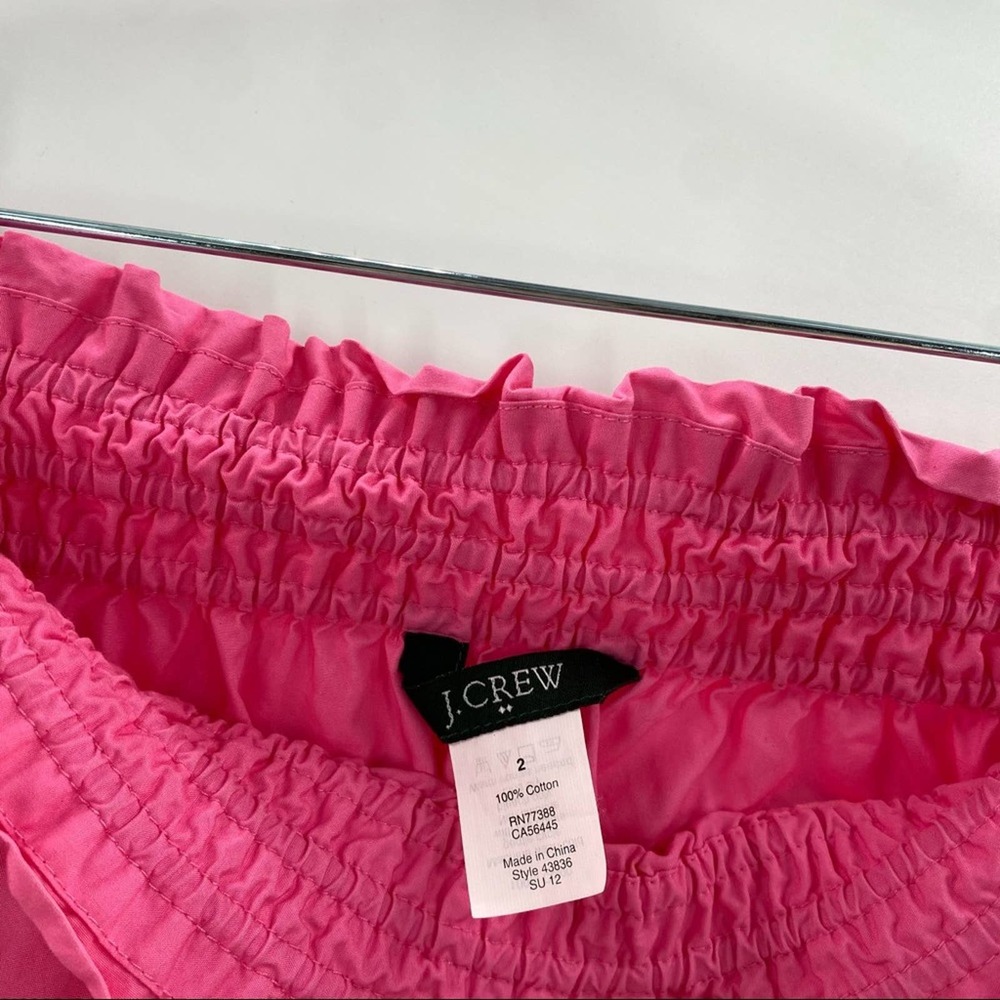 J. Crew Pink Stretchy Waist Skirt - Picture 3 of 3